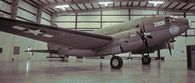 Curtiss C-46D Commando 44-77635, Pima County Air Museum, November 26, 1997